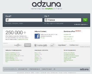 Adzuna launcht in Frankreich