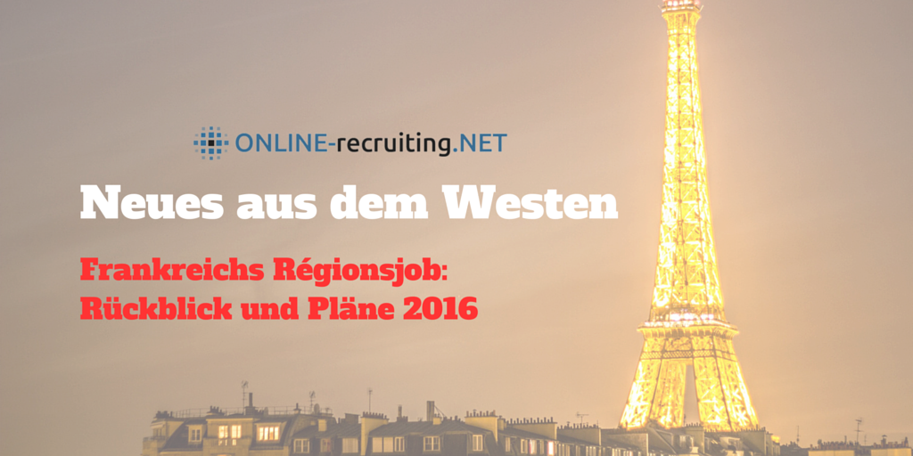 Frankreichs RegionsJob plant HR Startup Inkubator Launch