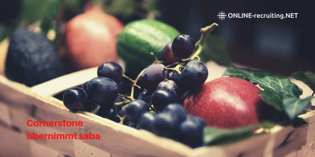 Cornerstone übernimmt Saba für 1,395 Mrd US Dollar und Übernahme von Clustree im Januar