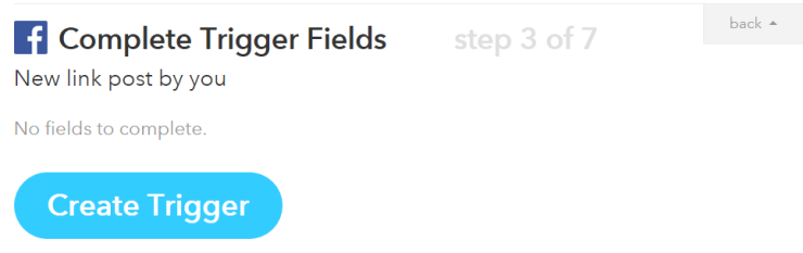 IFTTT-trigger-facebook-create-new-link-post